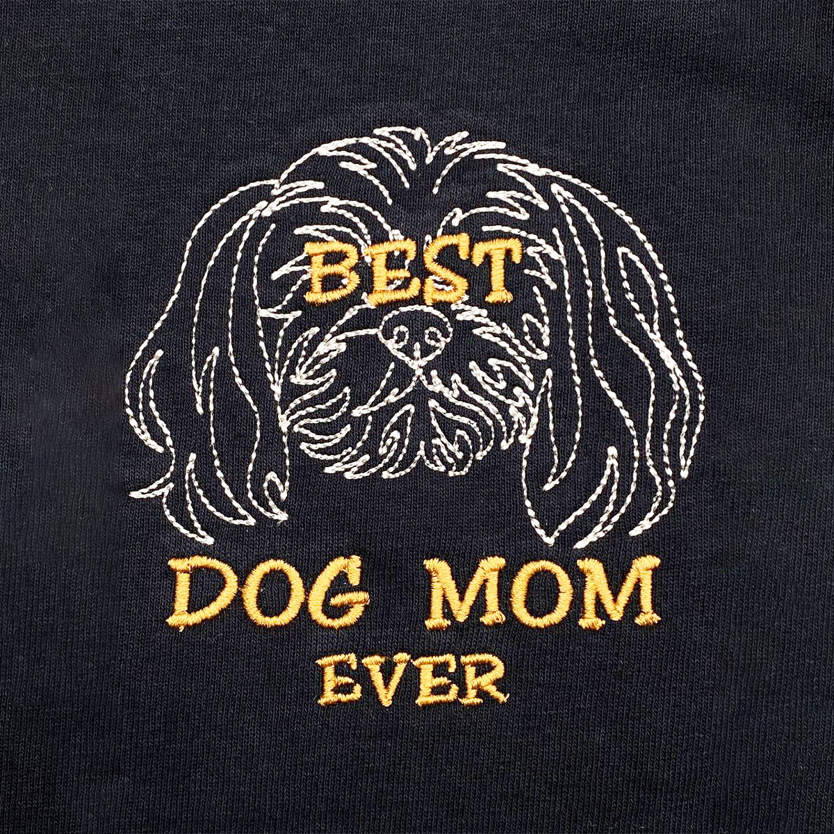 Custom Dog Mom Embroidery Design Shirt, Dog Mother's Day Gifts, Customized Dog  Mom Shirt With Icon - Embroly