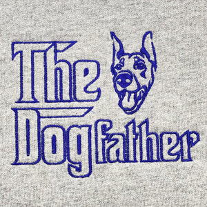 Personalized The DogFather Embroidered Tote Bag Doberman, Custom Tote Bag with Dog Name, Best Gifts For Doberman Lovers