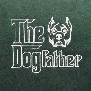 Personalized The DogFather Embroidered Polo Shirt Cane Corso, Custom Polo Shirt with Dog Name, Cane Corso Gifts Dog Lovers