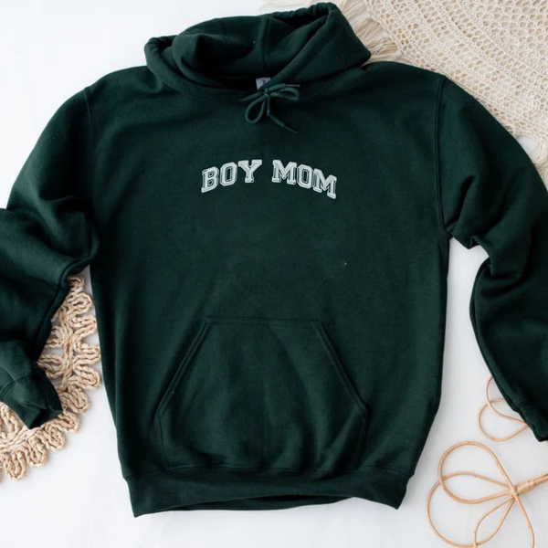 Boy mom camo hoodie hot sale