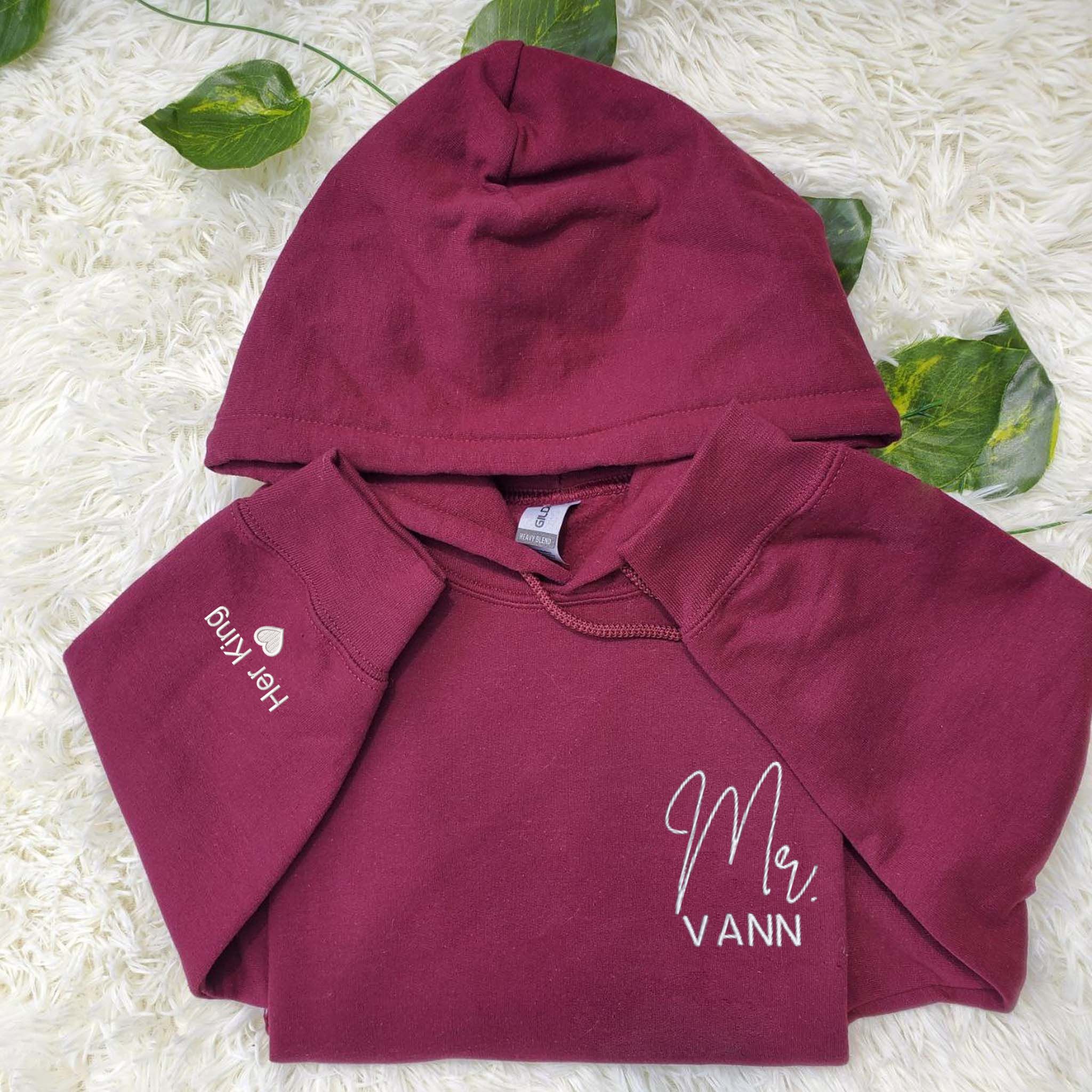 Personalized hoodies hot sale for her