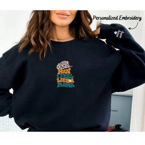 Custom Embroidered Sweatshirt For New Mom - Man I Feel Like A Mama Embroidery, Gift For New Mom