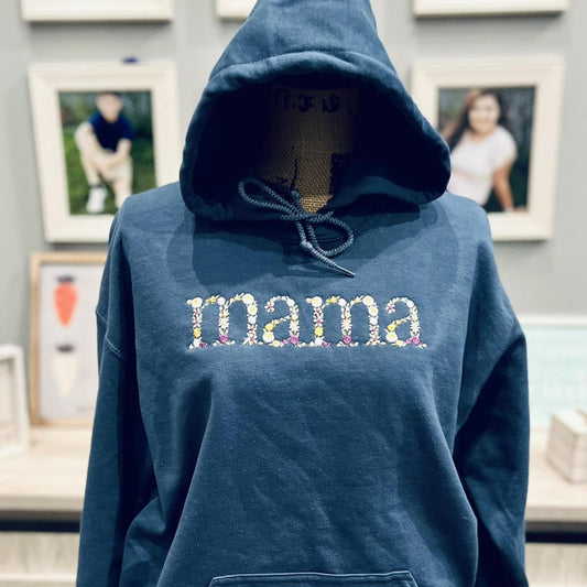 Mama Floral Hoodie