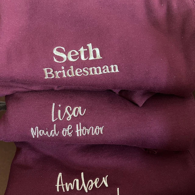 Custom Embroidered Sweatshirts - Unique Gift for Men or Women - Embroly