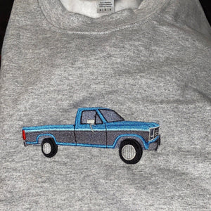 Personalized Photo Unique Gifts for Car Lovers Sweatshirt / Hoodie Embroidered