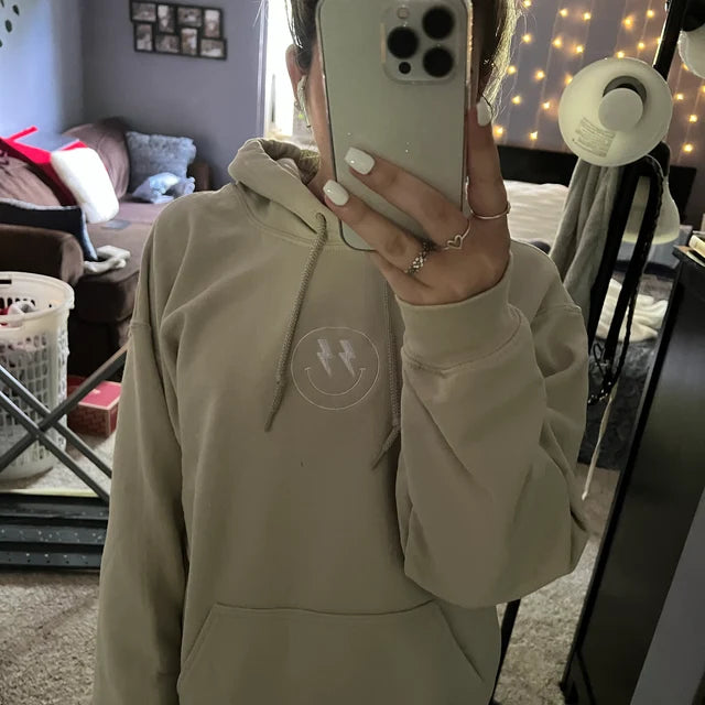 Twenty one pilots top embroidered logo hoodie