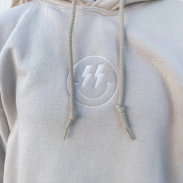 [GRAVER]★DUCK FACE EMBROIDERY SMILE SWEATSHIRT Duck Face Smile Sweatshirt - GRAVER | 60% - Asian Fashion